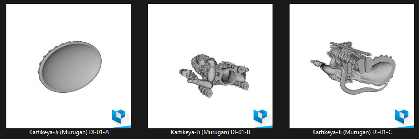 Kartikeya-Ji Murugan Murti Model-01 3D print model_14