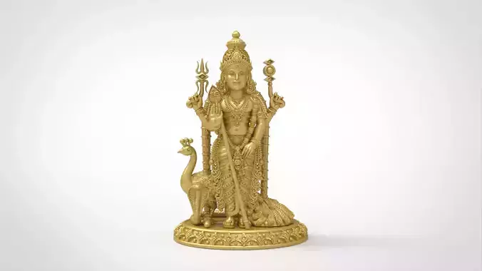 Kartikeya-Ji Murugan Murti Model-01 3D print model