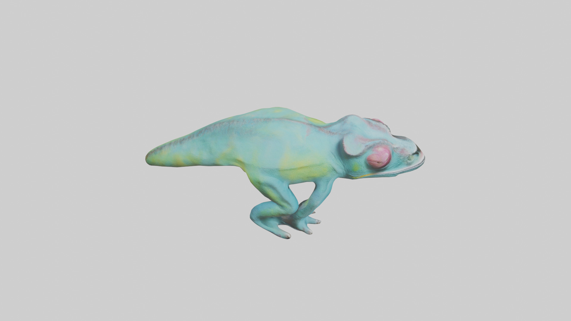 Chameleon Eyes Model Low-poly 3D model_28