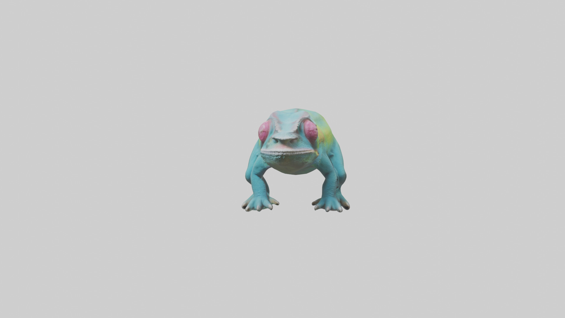 Chameleon Eyes Model Low-poly 3D model_12