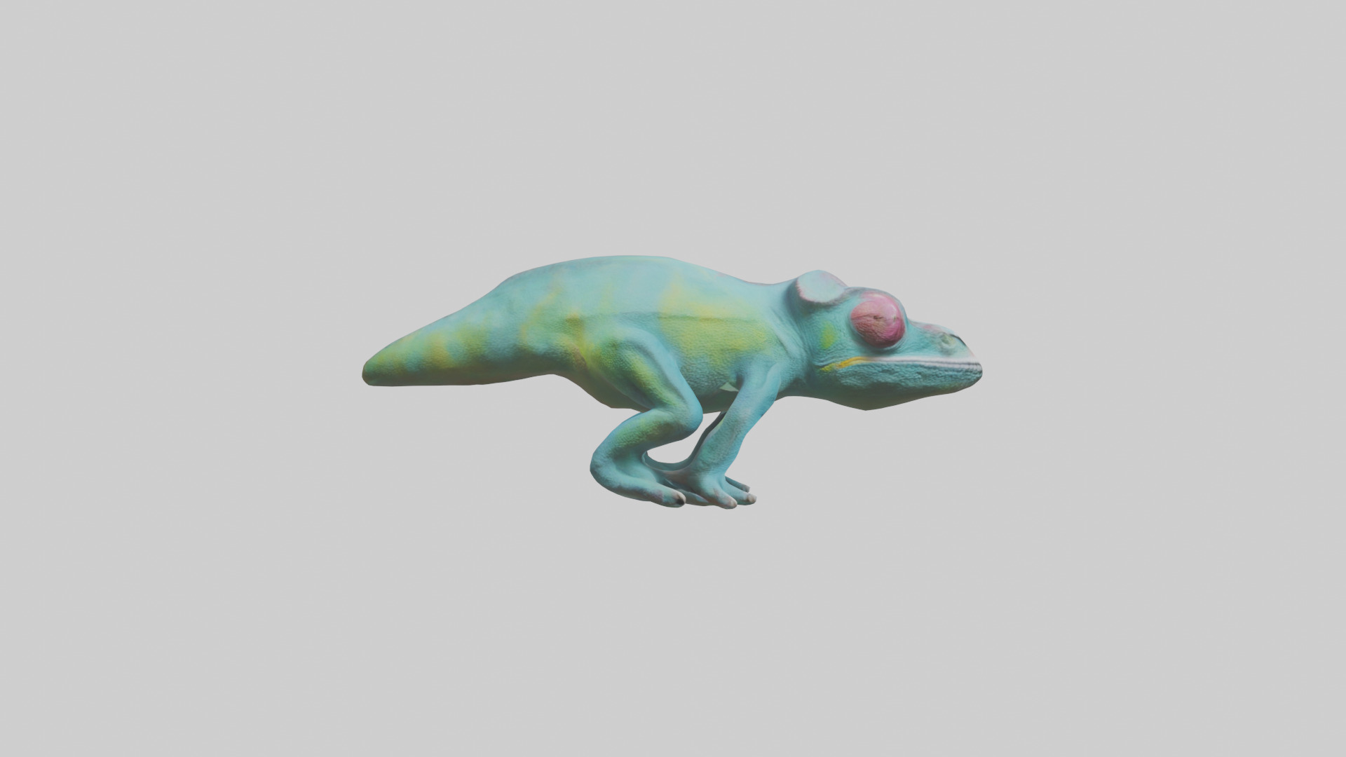 Chameleon Eyes Model Low-poly 3D model_23