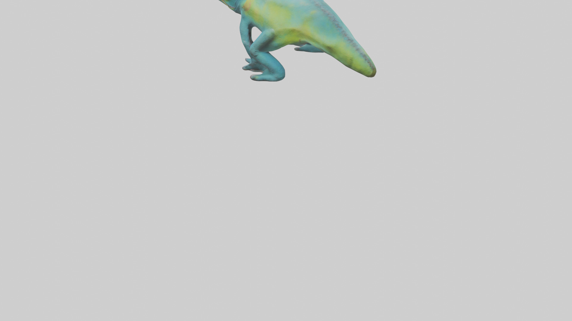 Chameleon Eyes Model Low-poly 3D model_5