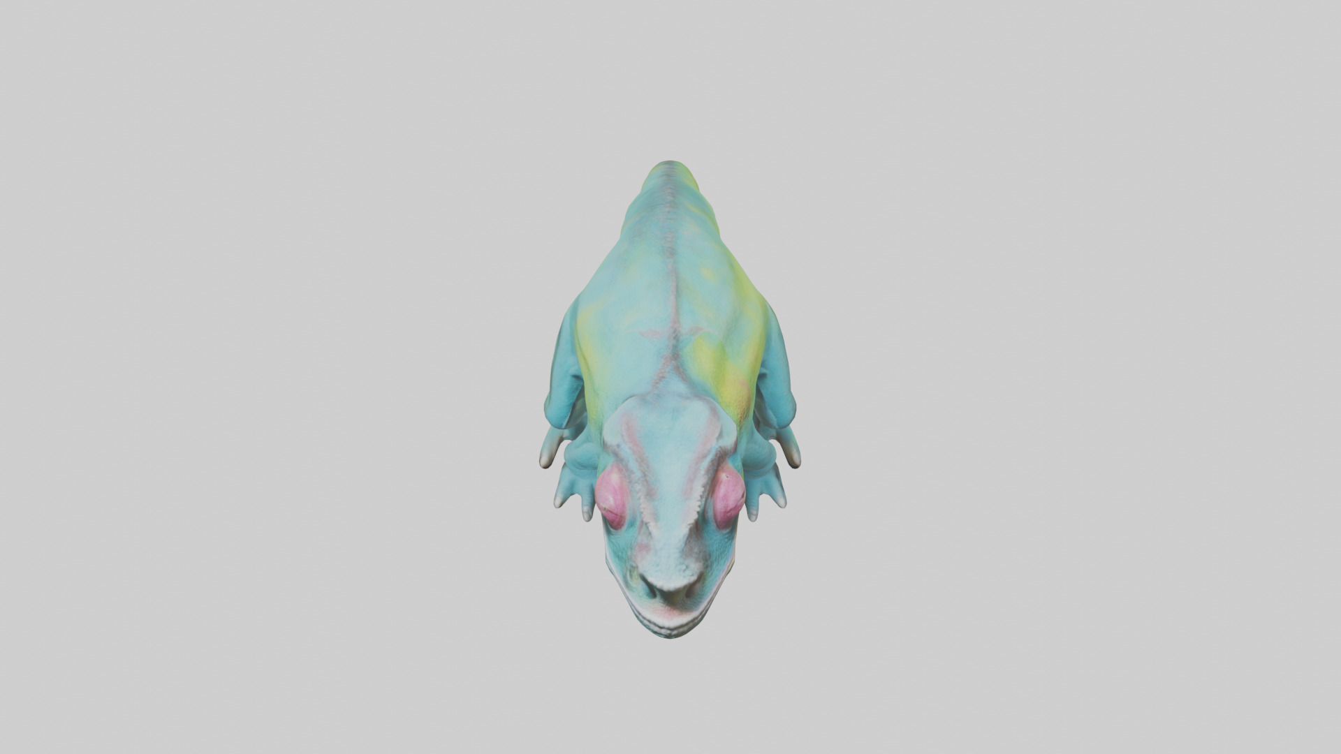 Chameleon Eyes Model Low-poly 3D model_26