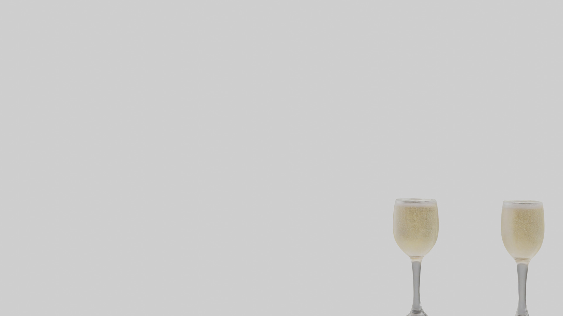 Champagne model Low-poly 3D model_21