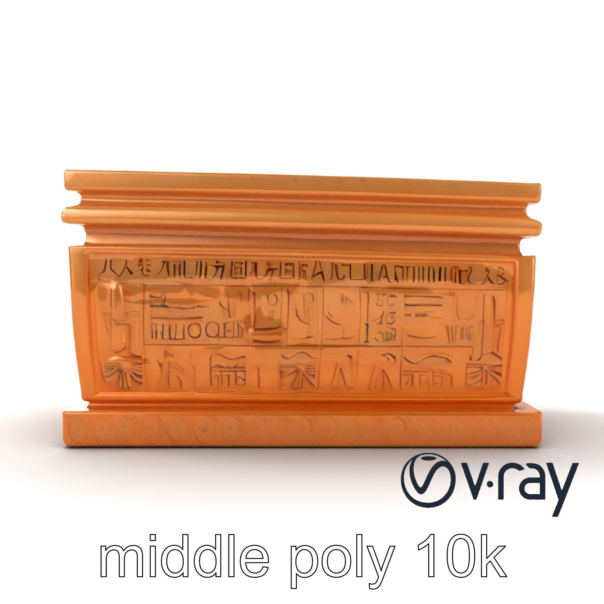 Festive Metallic Gift Box model pack Low-poly 3D model_10