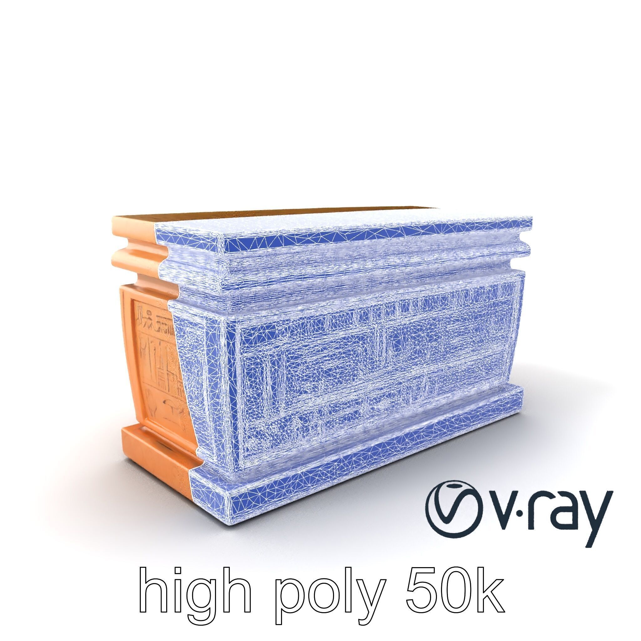 Festive Metallic Gift Box model pack Low-poly 3D model_26