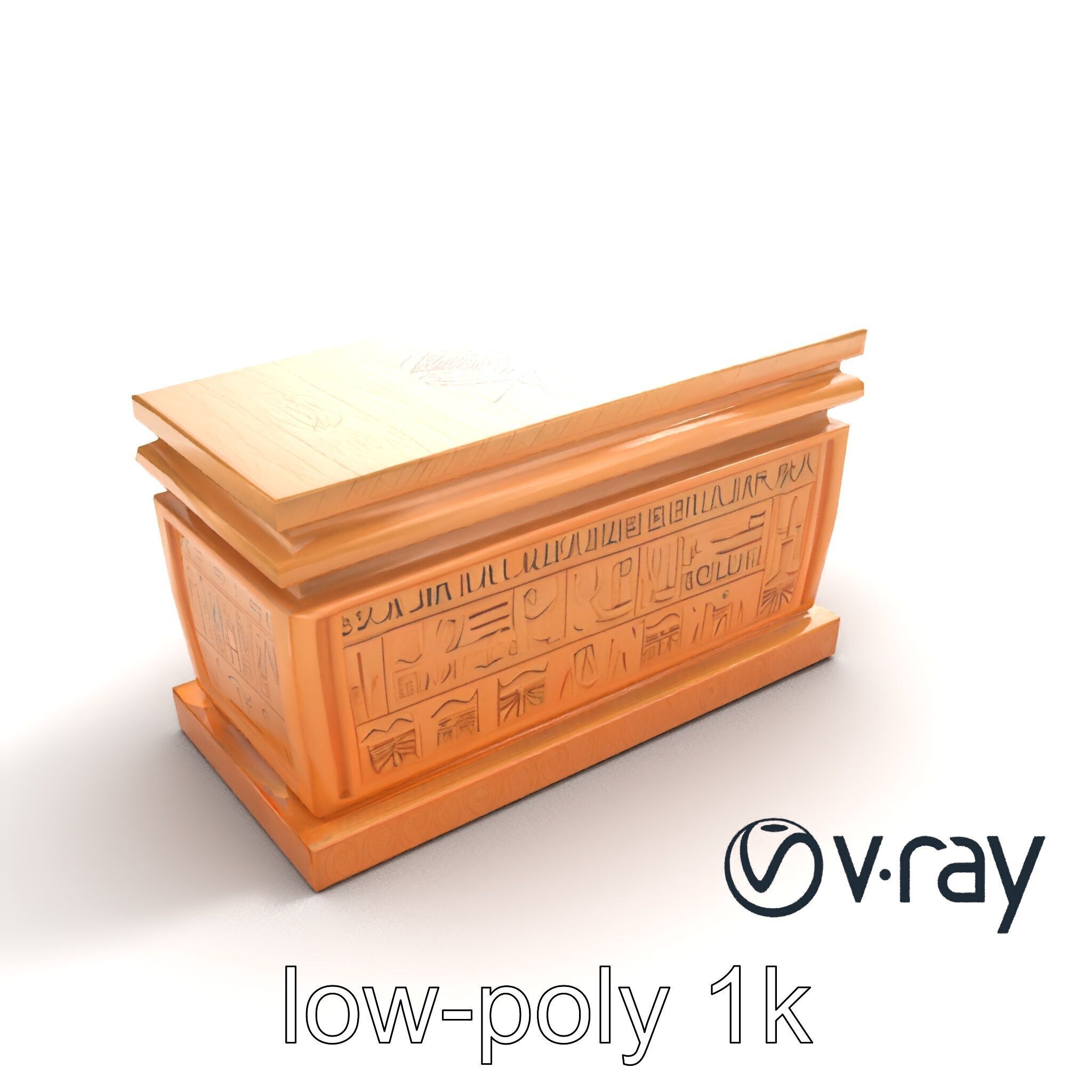 Festive Metallic Gift Box model pack Low-poly 3D model_5