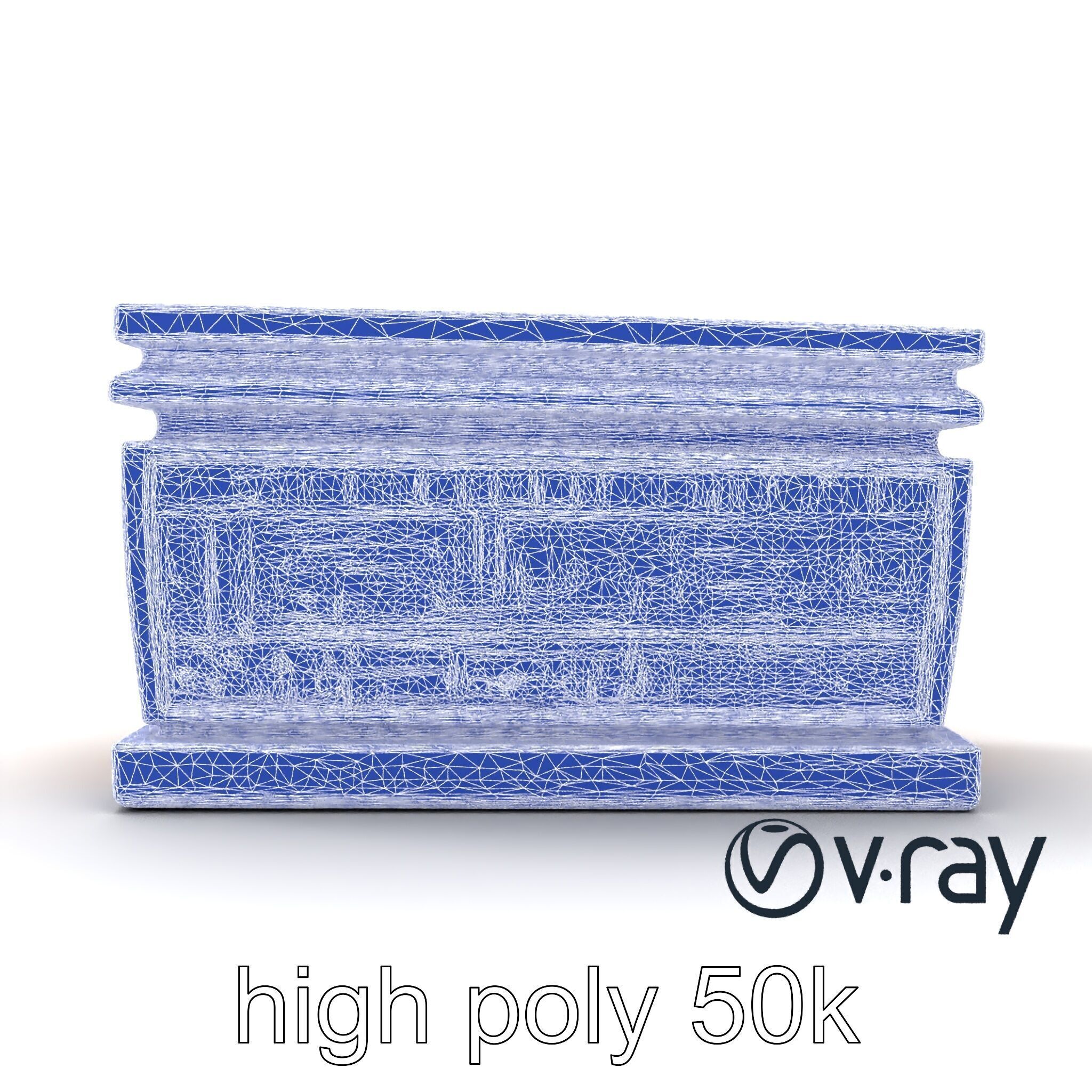 Festive Metallic Gift Box model pack Low-poly 3D model_27