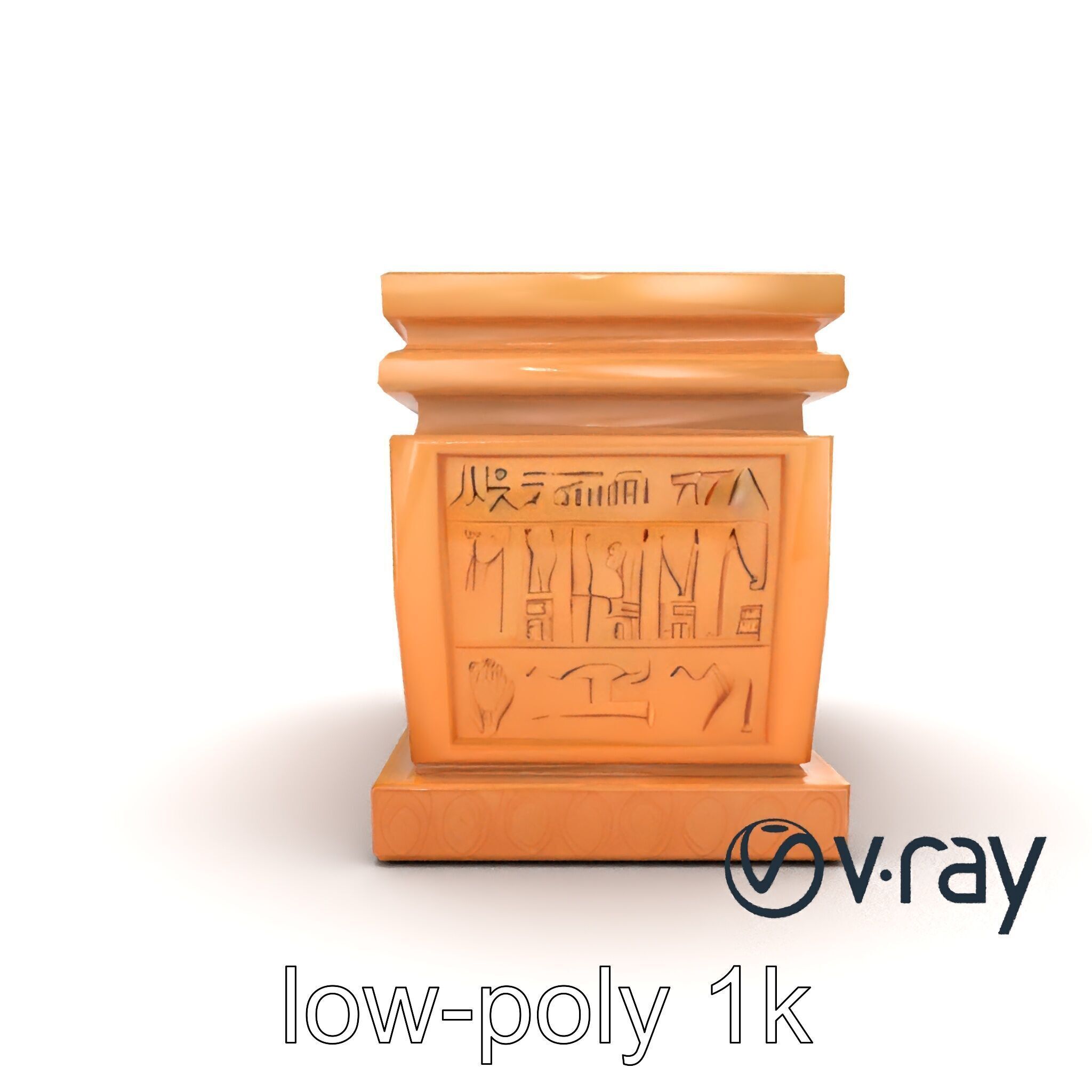 Festive Metallic Gift Box model pack Low-poly 3D model_15