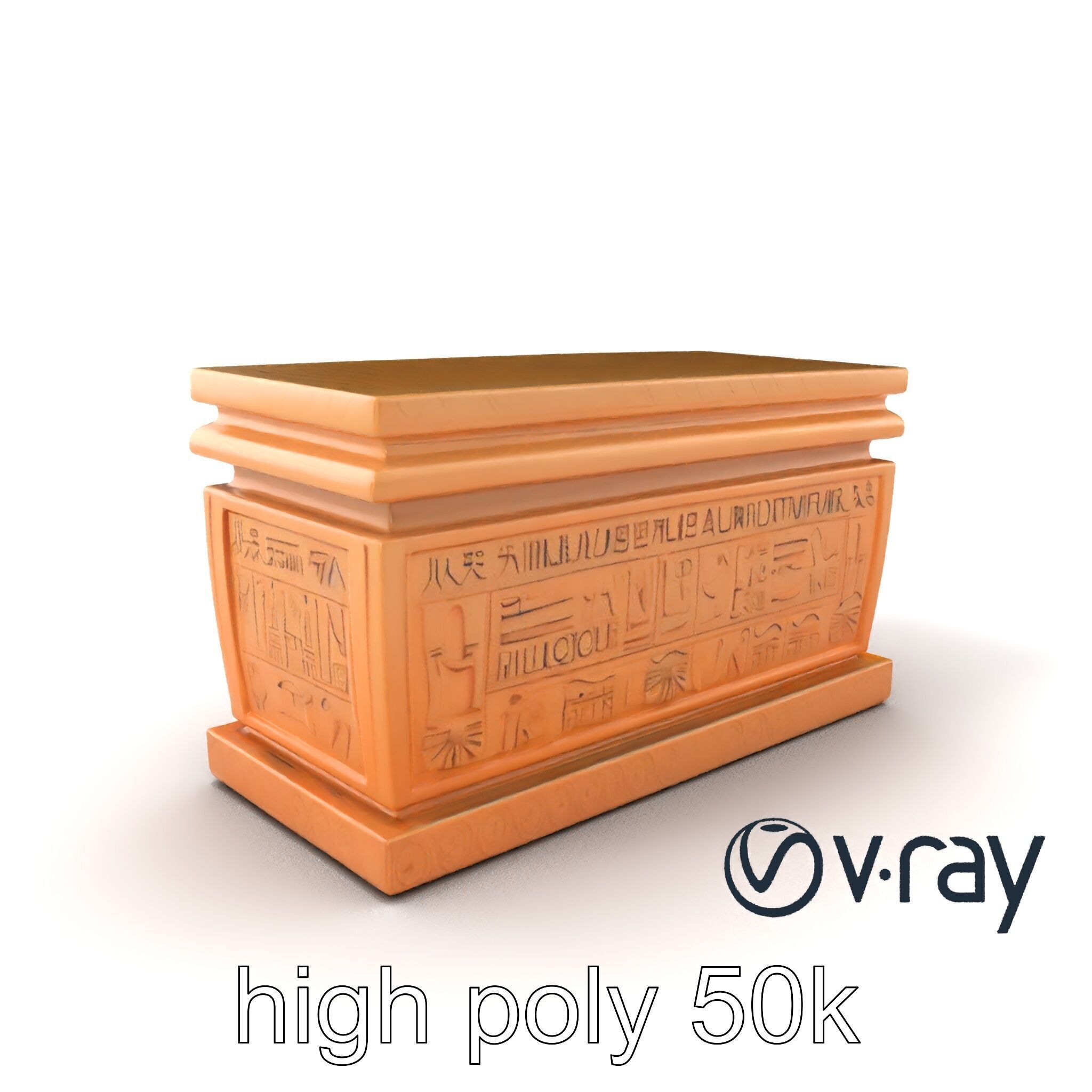 Festive Metallic Gift Box model pack Low-poly 3D model_6