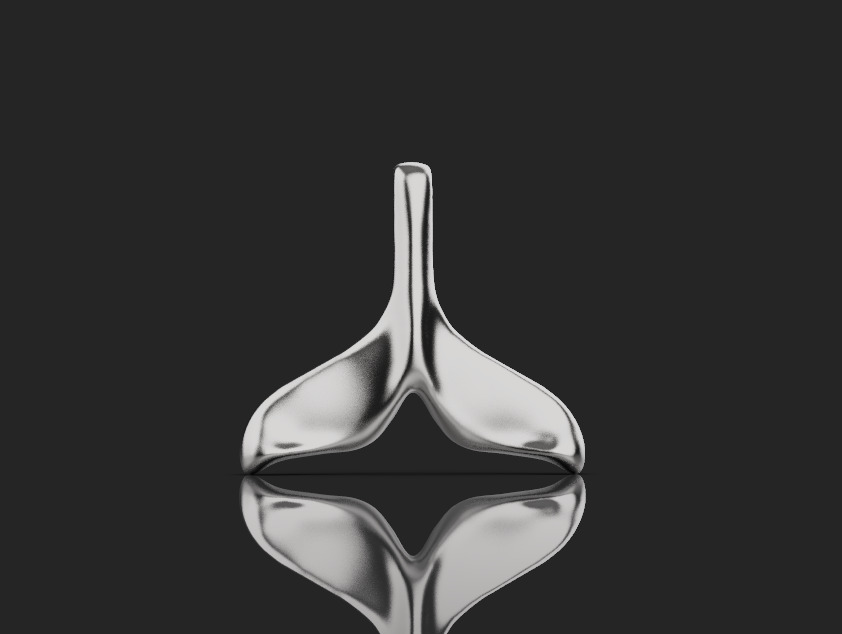 Tail Pendant 61069 3D print model_5