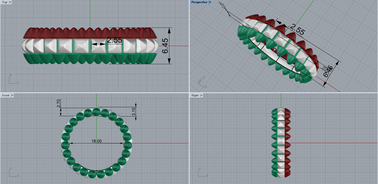 Ring Clash 17081 3D print model_4