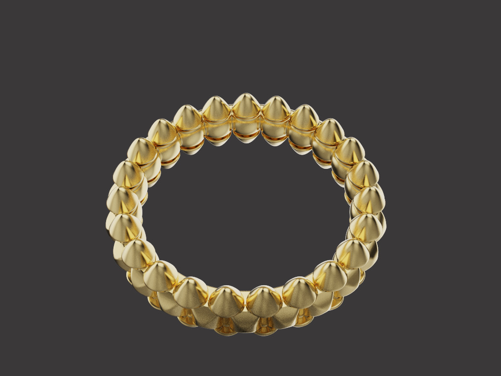 Ring Clash 17081 3D print model_3