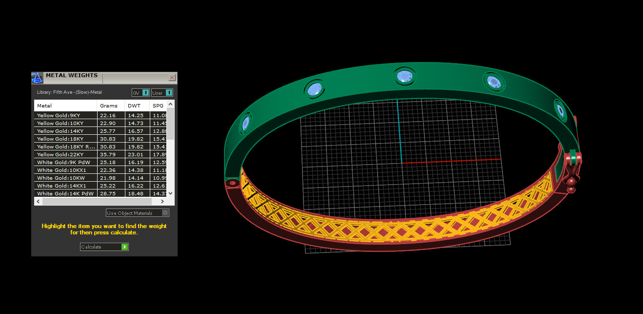 Bracelet 15248 3D print model_7
