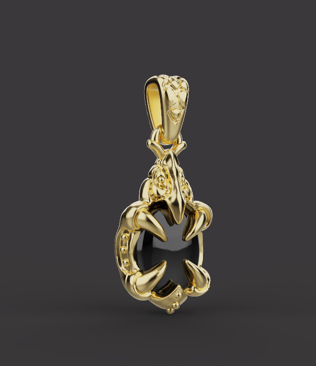 Pendant 54315 3D print model_6