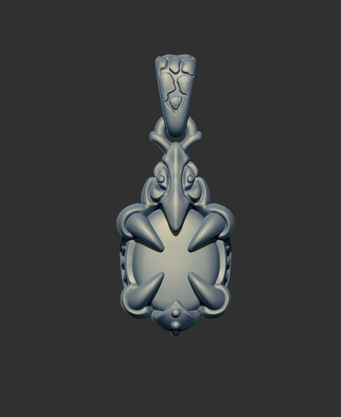 Pendant 54315 3D print model_2