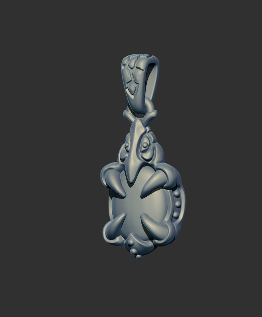 Pendant 54315 3D print model_1