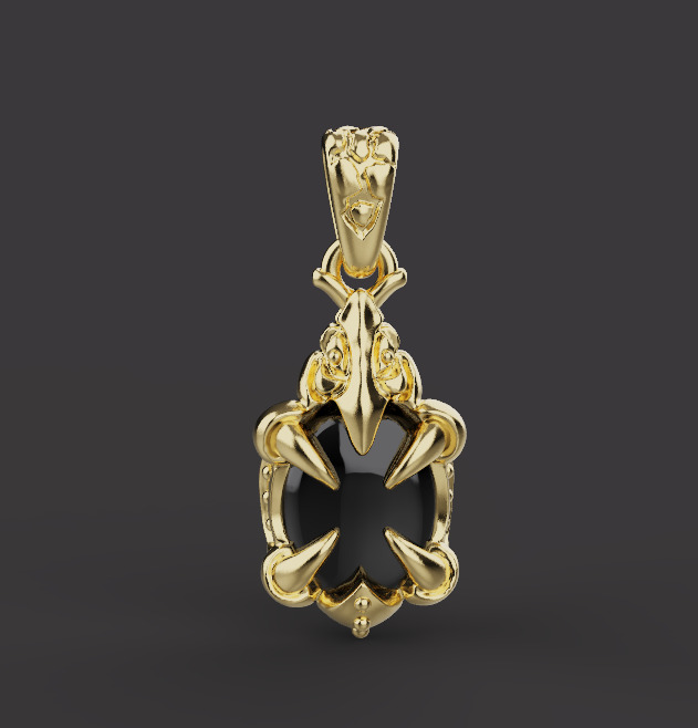 Pendant 54315 3D print model_8