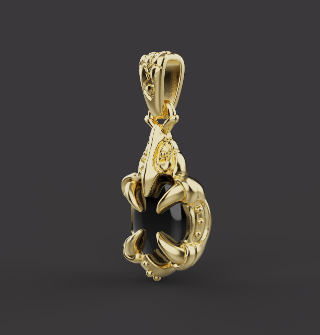 Pendant 54315 3D print model_7