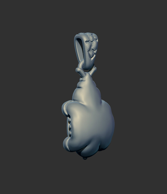 Pendant 54315 3D print model_3