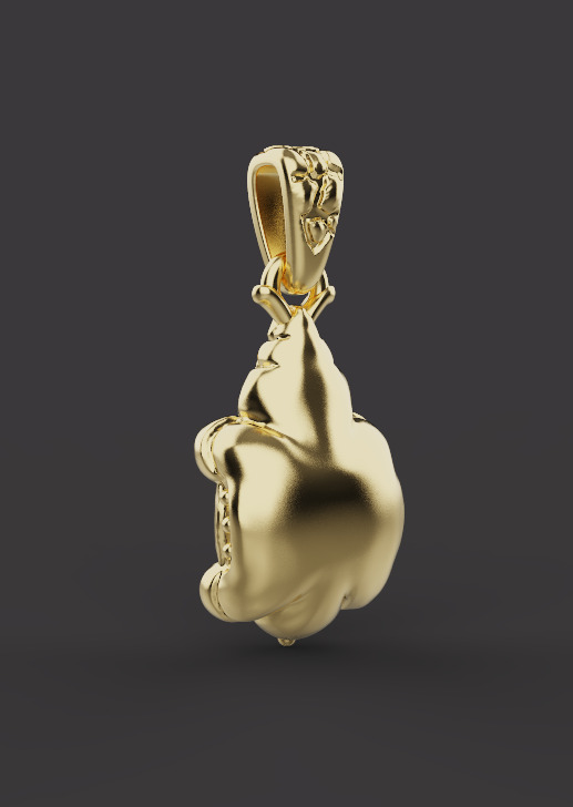 Pendant 54315 3D print model_9