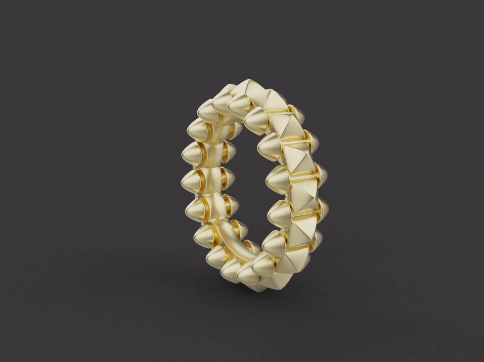 Ring Clash 15097 3D print model_1