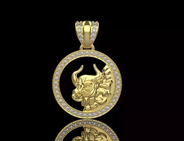 Bull Pendant 52834