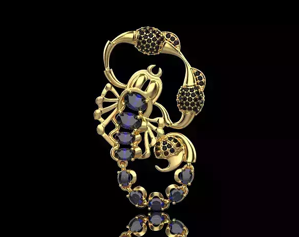 Scorpion Pendant 29075