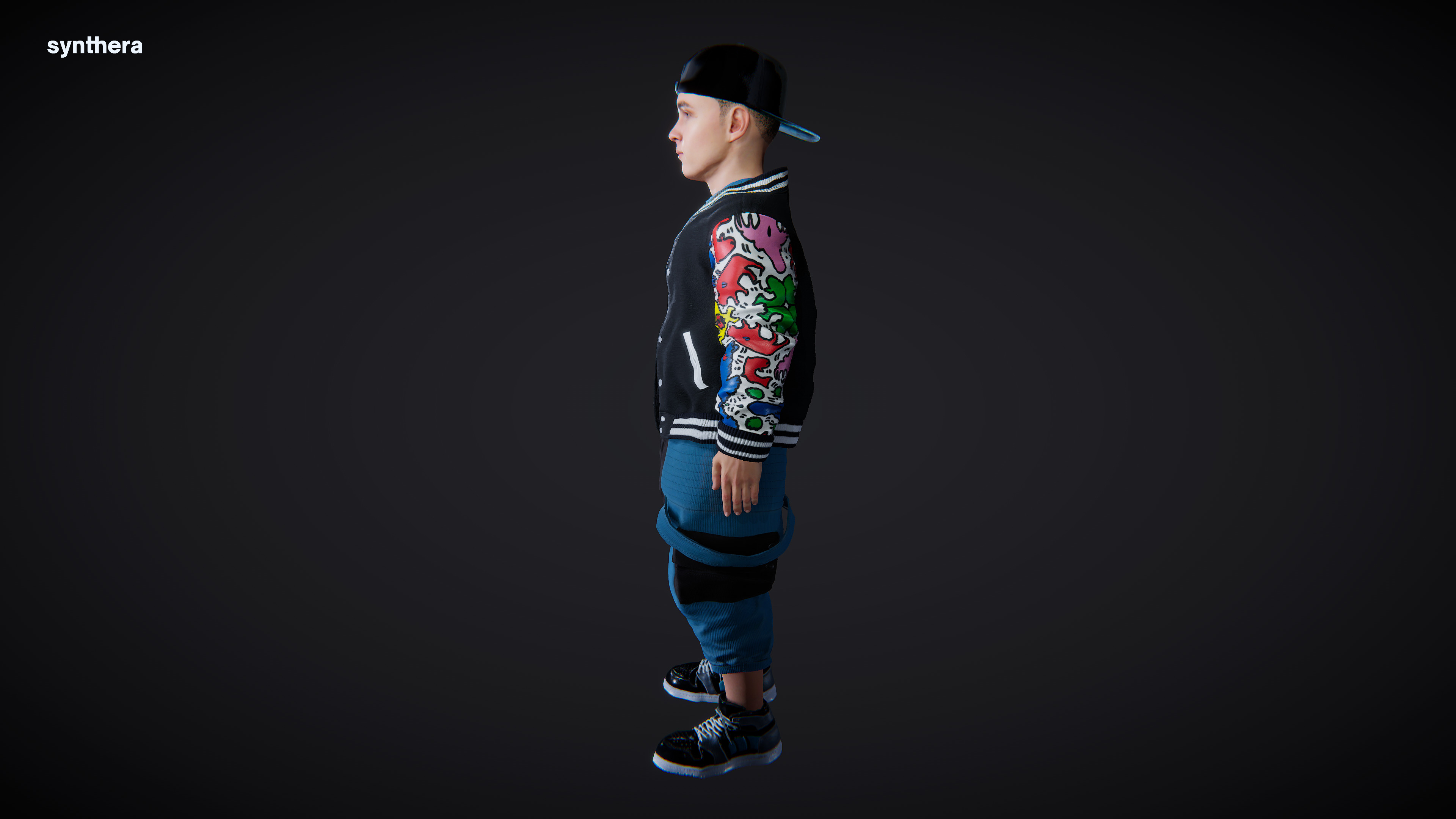 Ben Actor 3D model_6