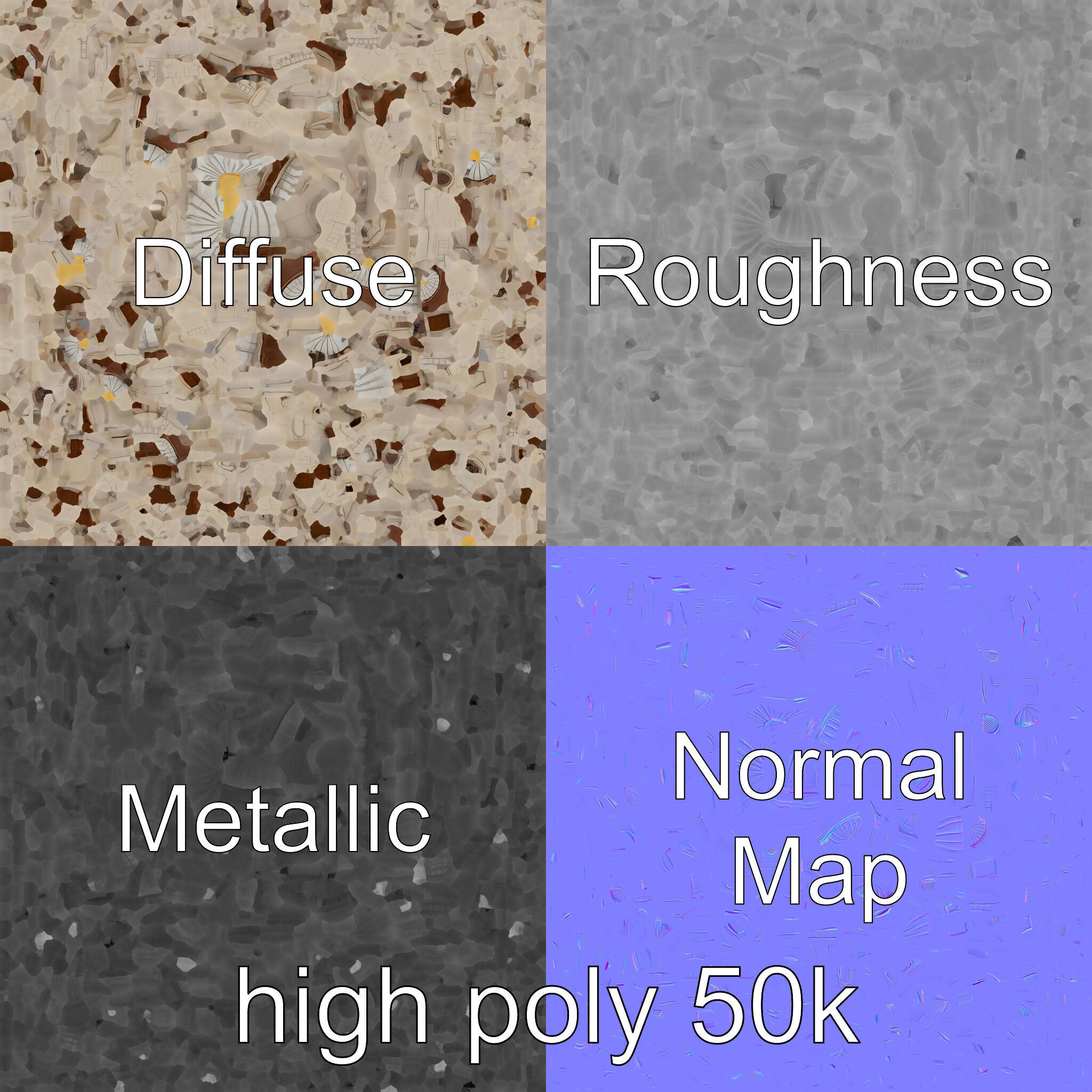 Islamic Mosque Architecture Model Pack Low-poly 3D model_1