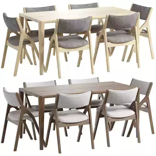 Lisbon table kardiff chair