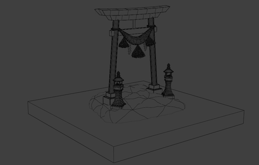 Shrine on the Sea 3D model_3