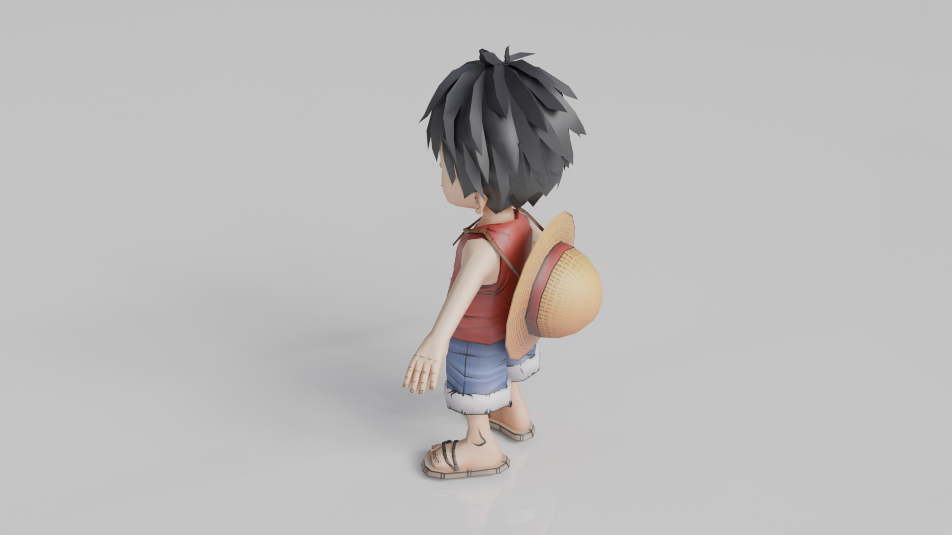 3D Printable Luffy Figurine 3D print model_6