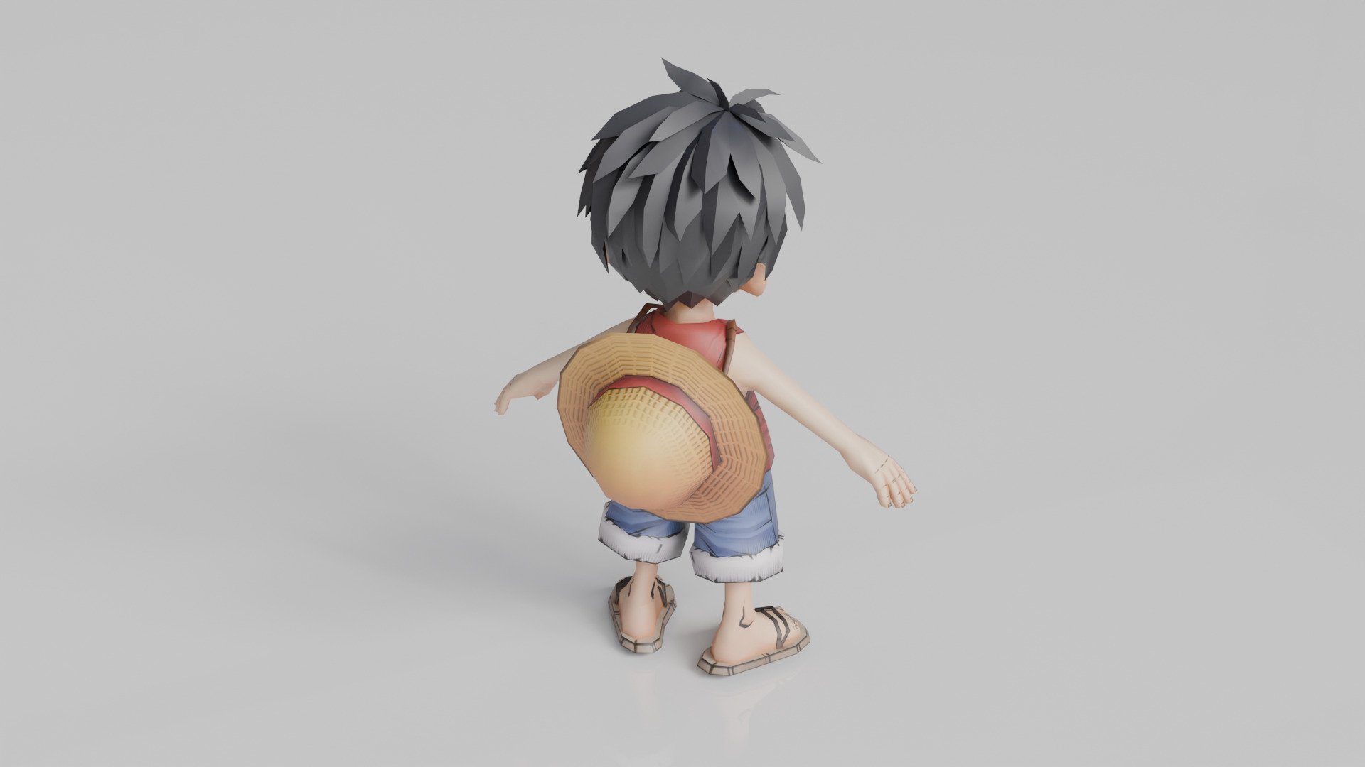 3D Printable Luffy Figurine 3D print model_4