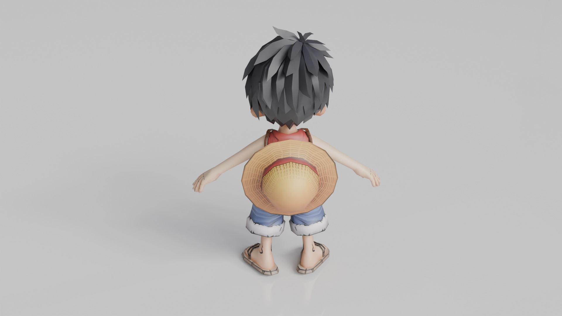 3D Printable Luffy Figurine 3D print model_5