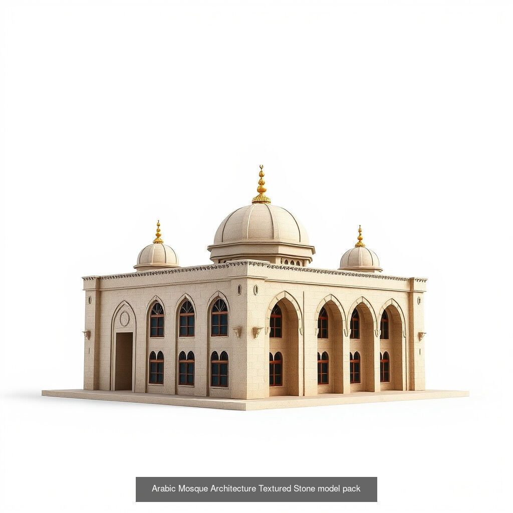 Elegant Mosque Models Collection _16