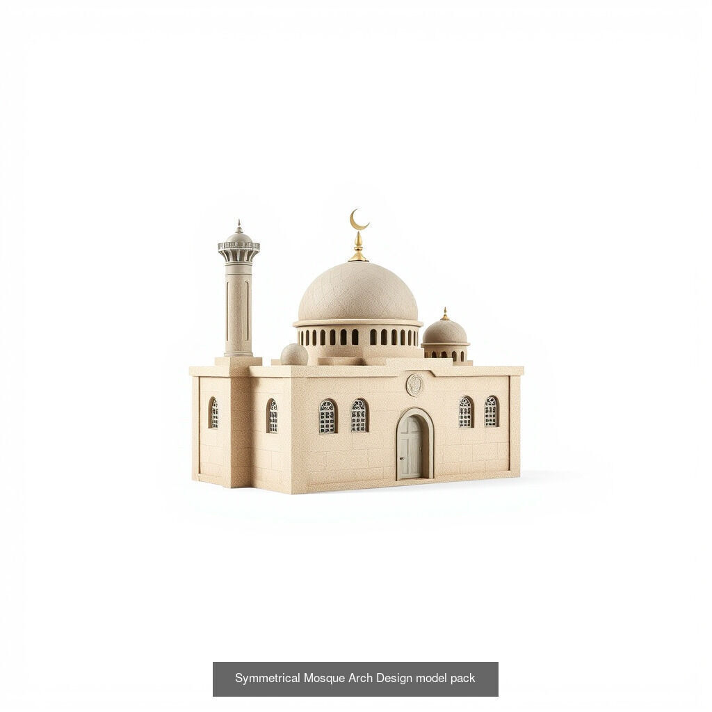Elegant Mosque Models Collection _2