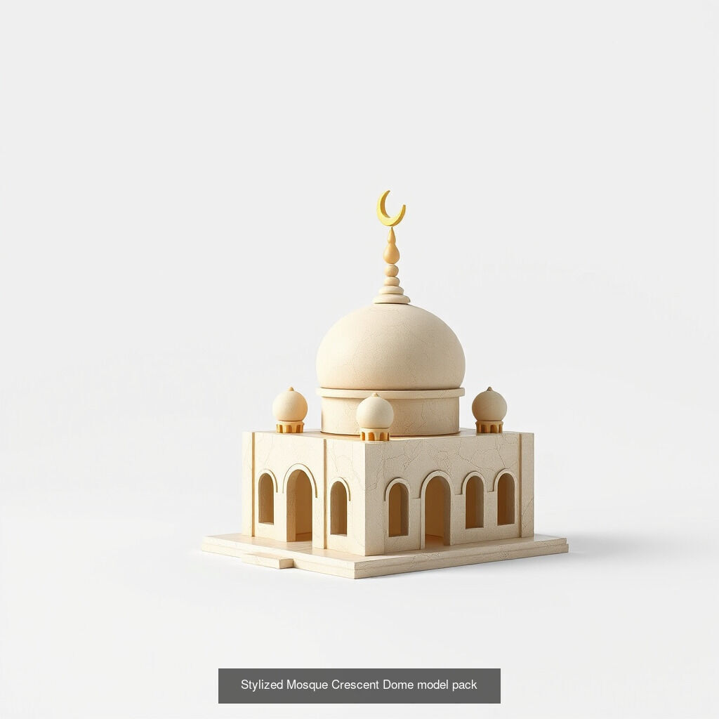 Elegant Mosque Models Collection _6