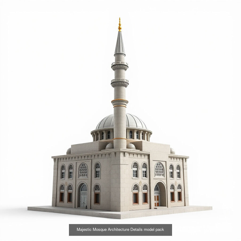 Elegant Mosque Models Collection _8