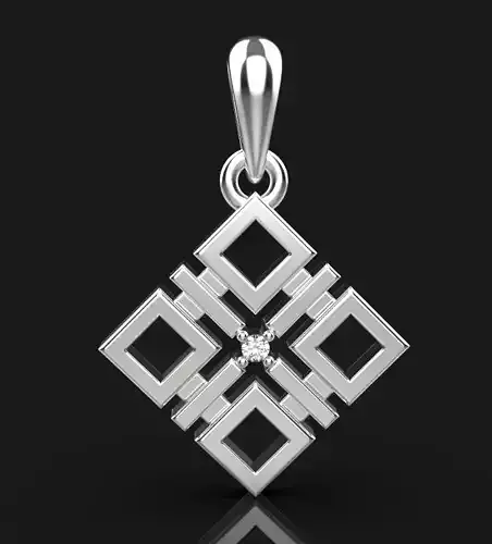 Pendant and Earrings set 60591