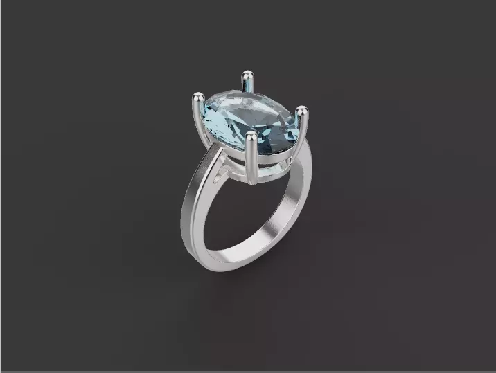 Ring and Earrings set 30195 3D print model_0