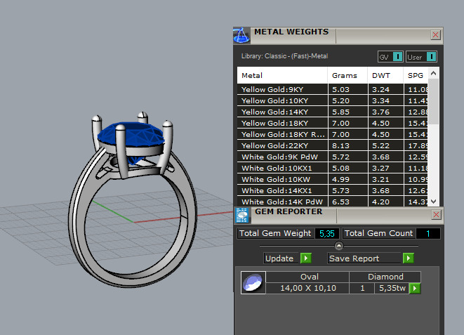 Ring and Earrings set 30195 3D print model_7