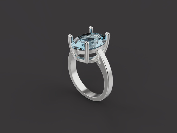 Ring and Earrings set 30195 3D print model_2