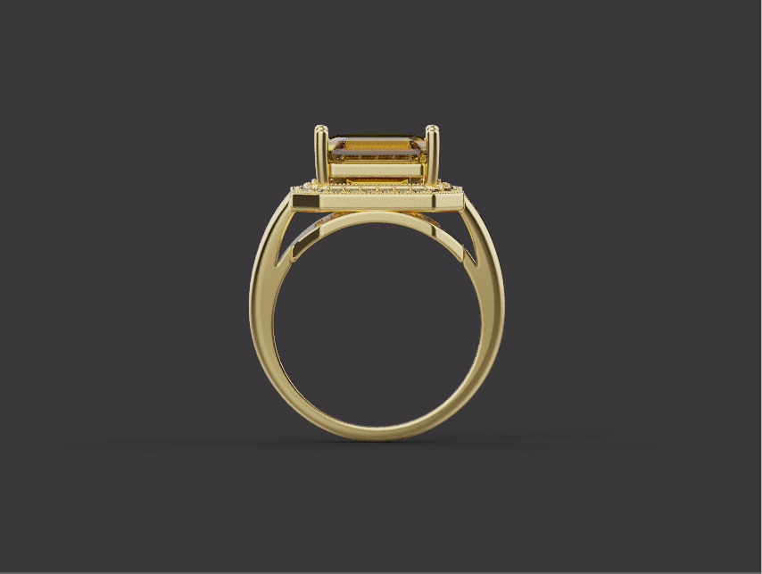 Ring and Earrings set 67457 3D print model_2