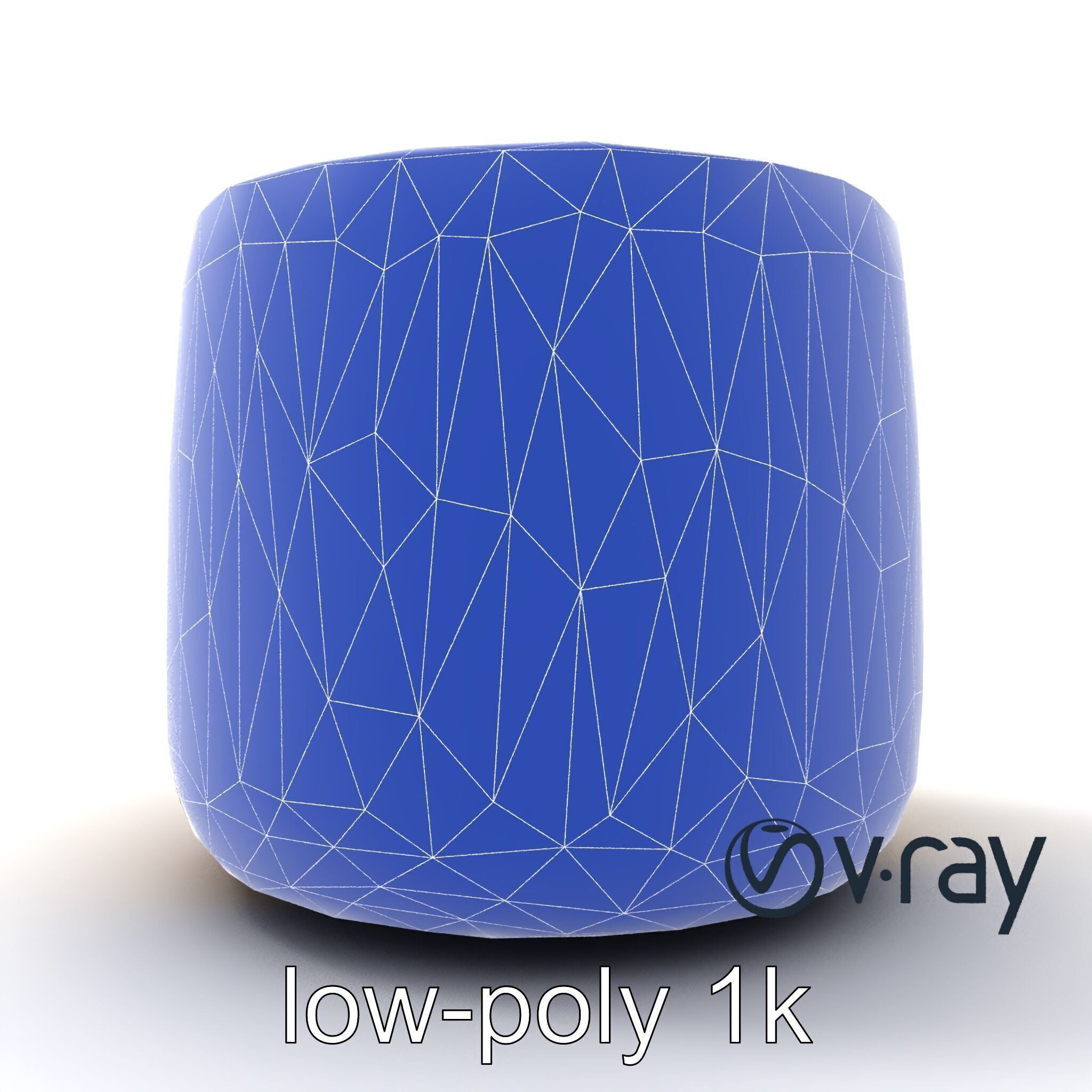 Rustic Symmetrical Candle Holder model pack Low-poly 3D model_14