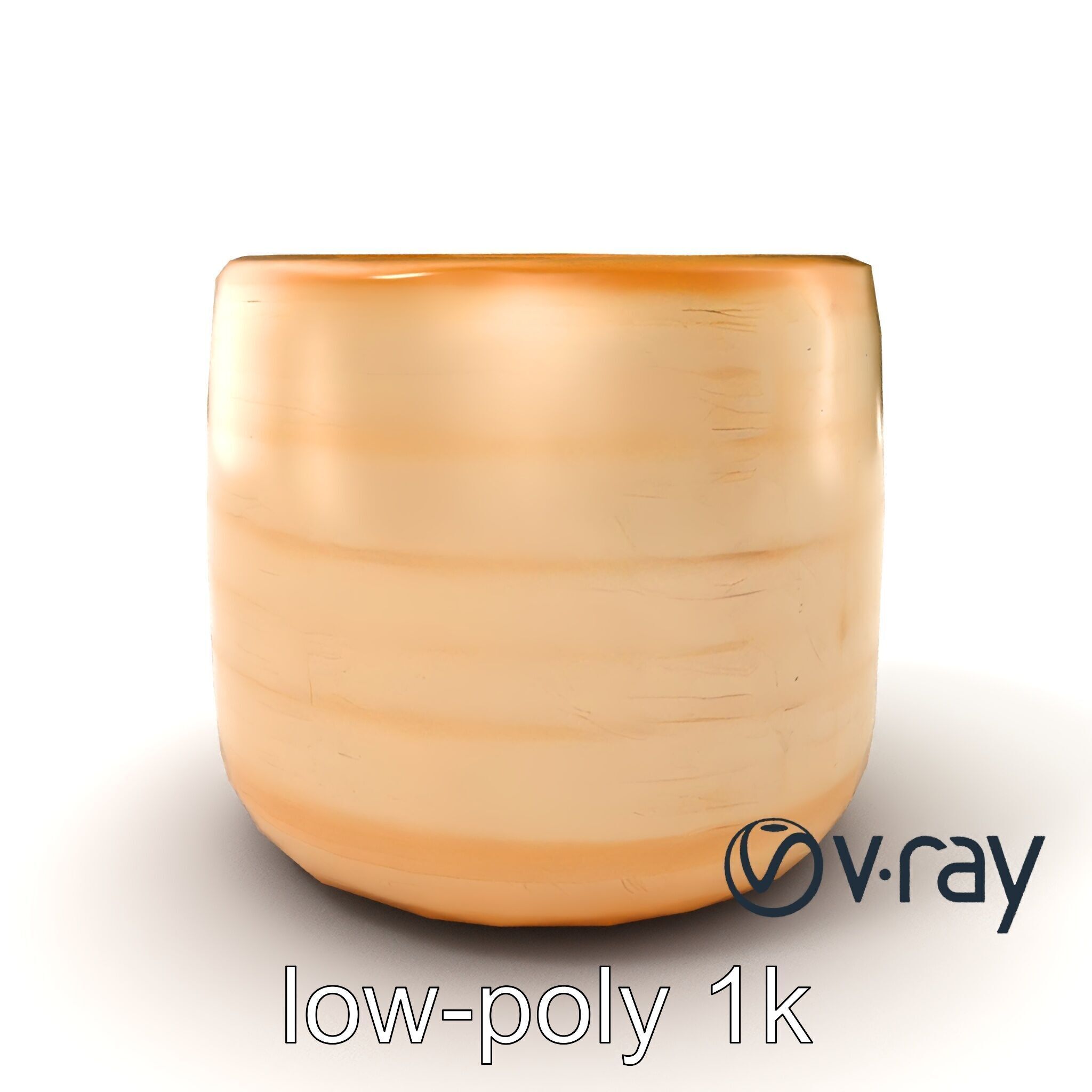 Rustic Symmetrical Candle Holder model pack Low-poly 3D model_2