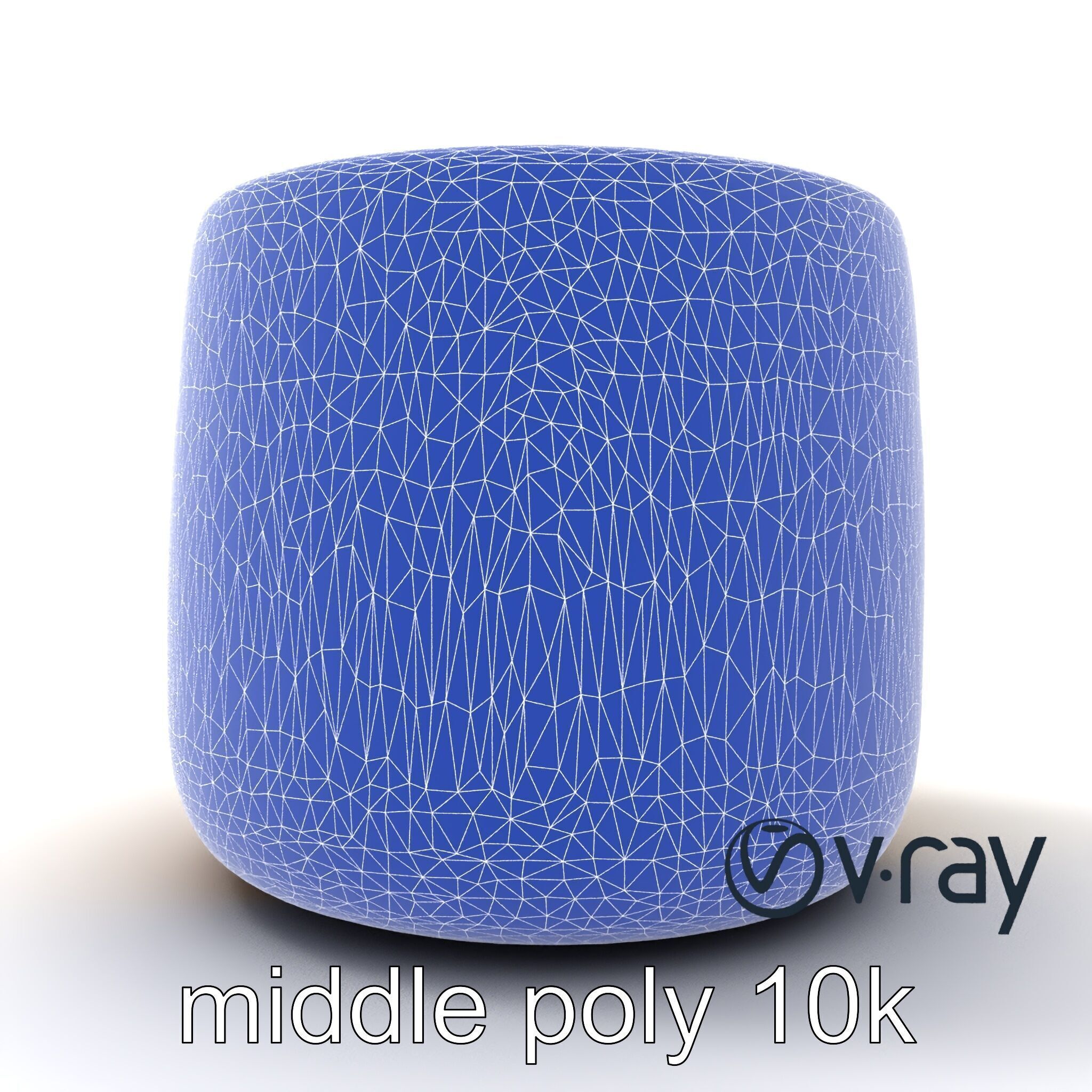 Rustic Symmetrical Candle Holder model pack Low-poly 3D model_17