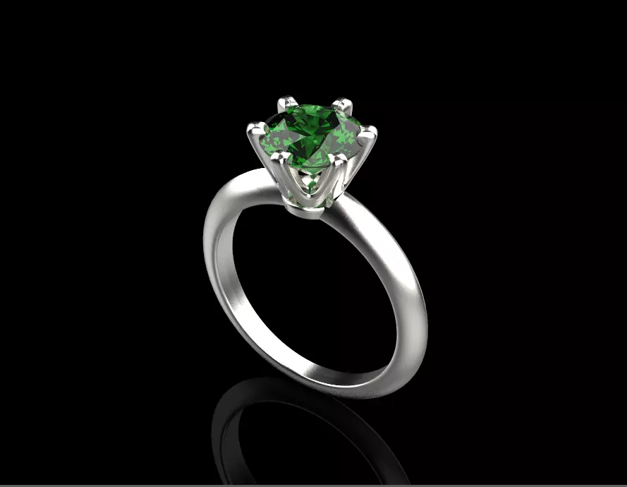 Ring and Studs 65894 3D print model_0