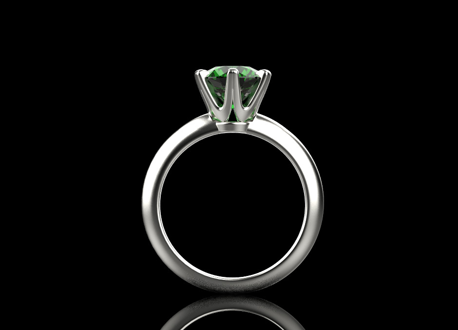 Ring and Studs 65894 3D print model_4