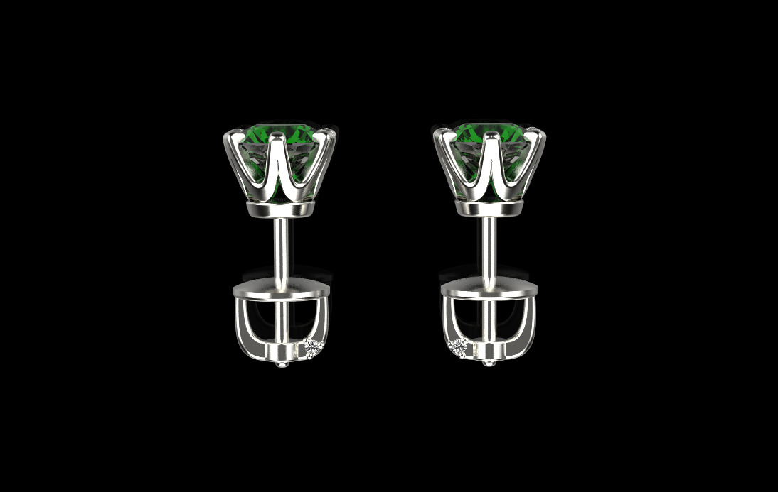 Ring and Studs 65894 3D print model_6